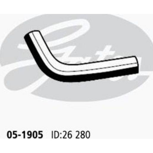 Gates Radiator Hose 05-1905