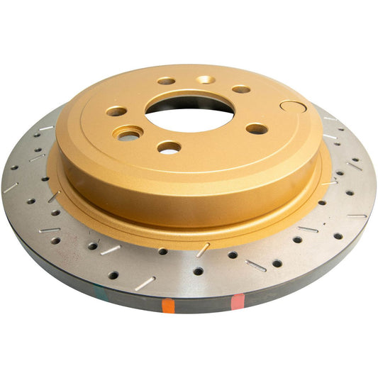 DBA HD 4000 Drilled Slotted Brake Rotor Single Rear DBA4505XS