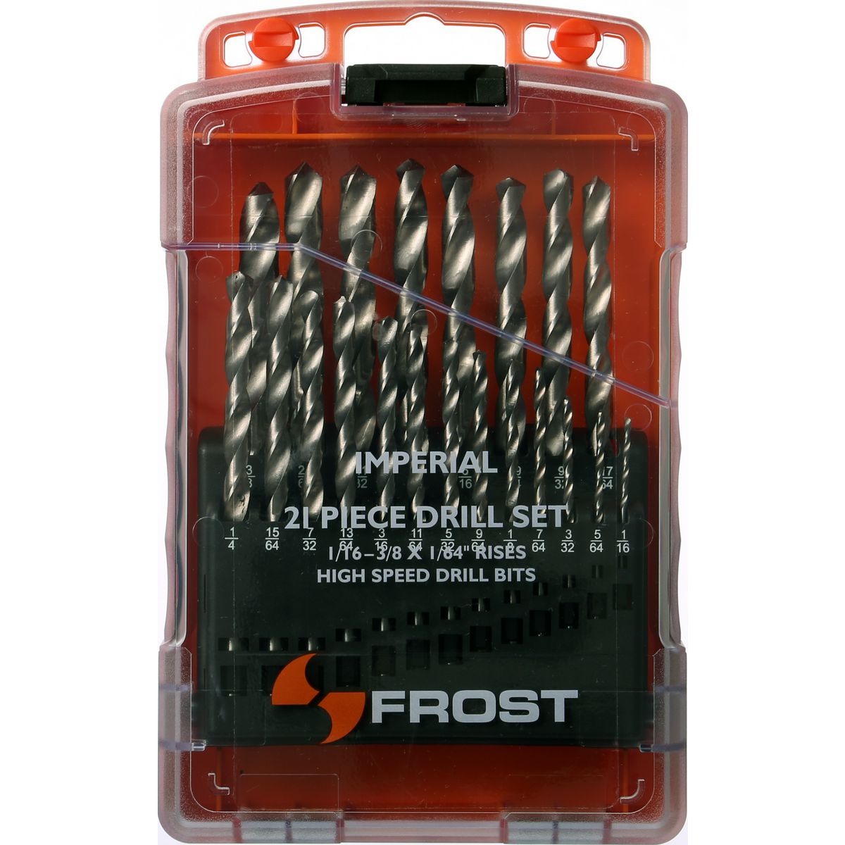 Frost Drill Bit Set 21Pc Imperial 92252