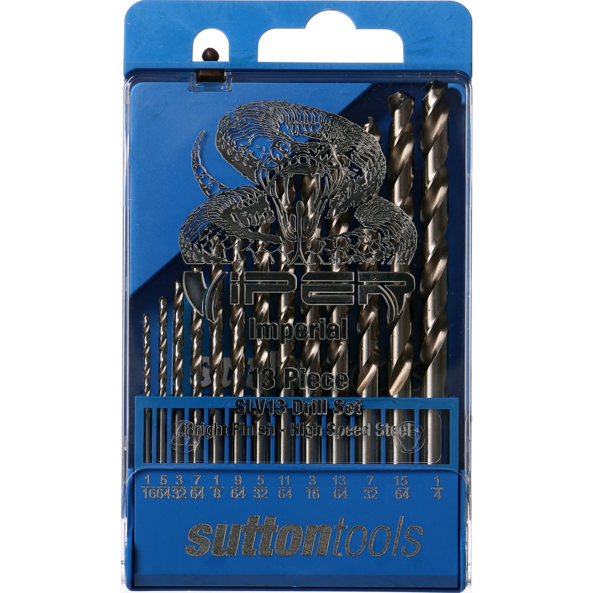 Sutton Jobber Drill Set SMRK3 Silver Bullet HSS 5pc 1.5-5mm Dia 375038