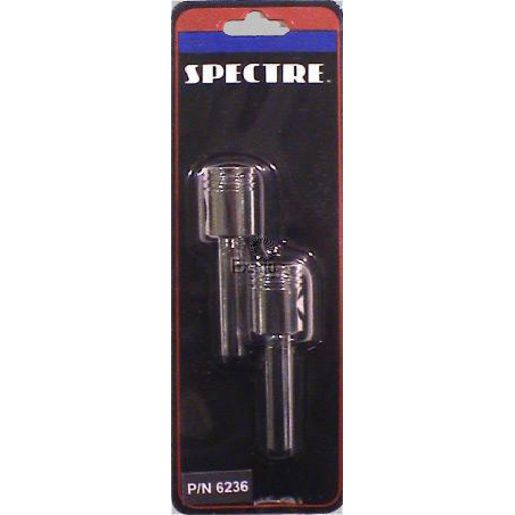 Spectra Chrome Piston Door Lock Knob Set 6236