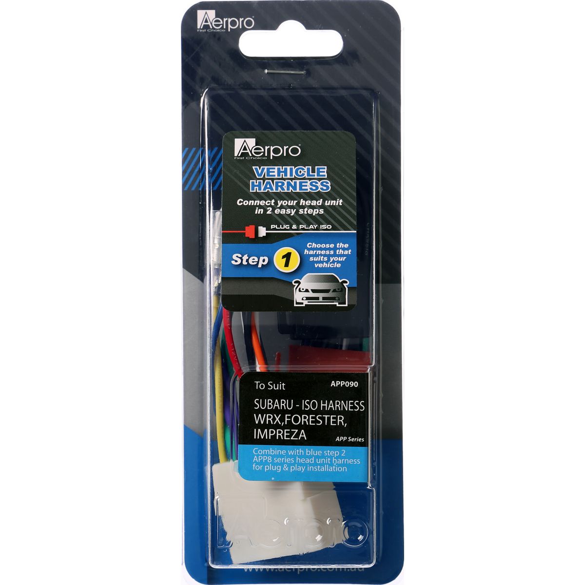 Aerpro ISO Harness fits Subaru Impreza/Forestor/WRX