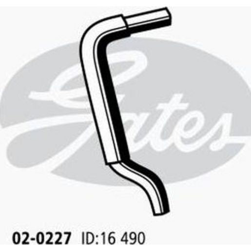 Gates Radiator Hose 02-0227