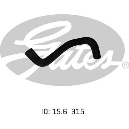 Gates Radiator Hose 02-1150