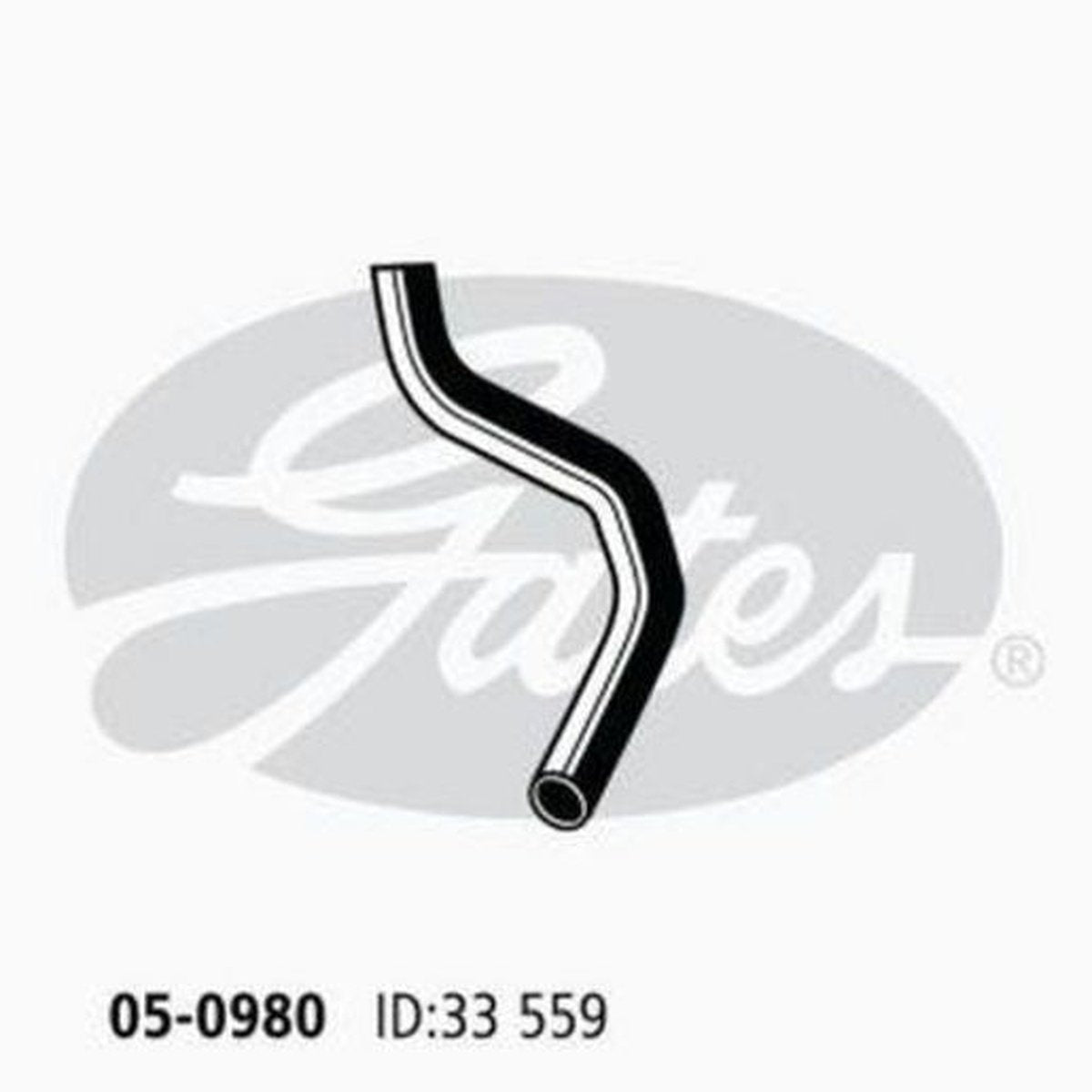 Gates Radiator Hose 05-0980