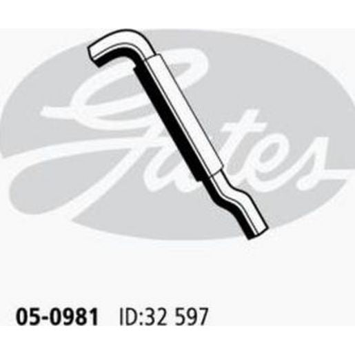 Gates Radiator Hose 05-0981