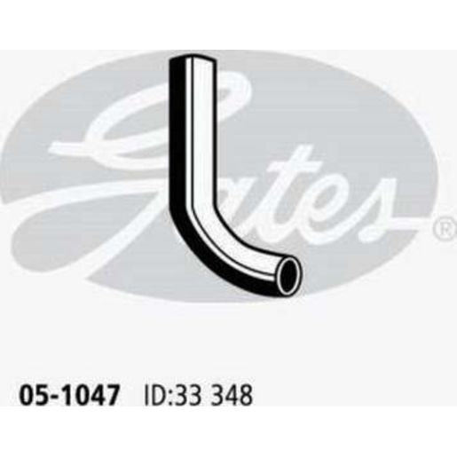 Gates Radiator Hose 05-1047