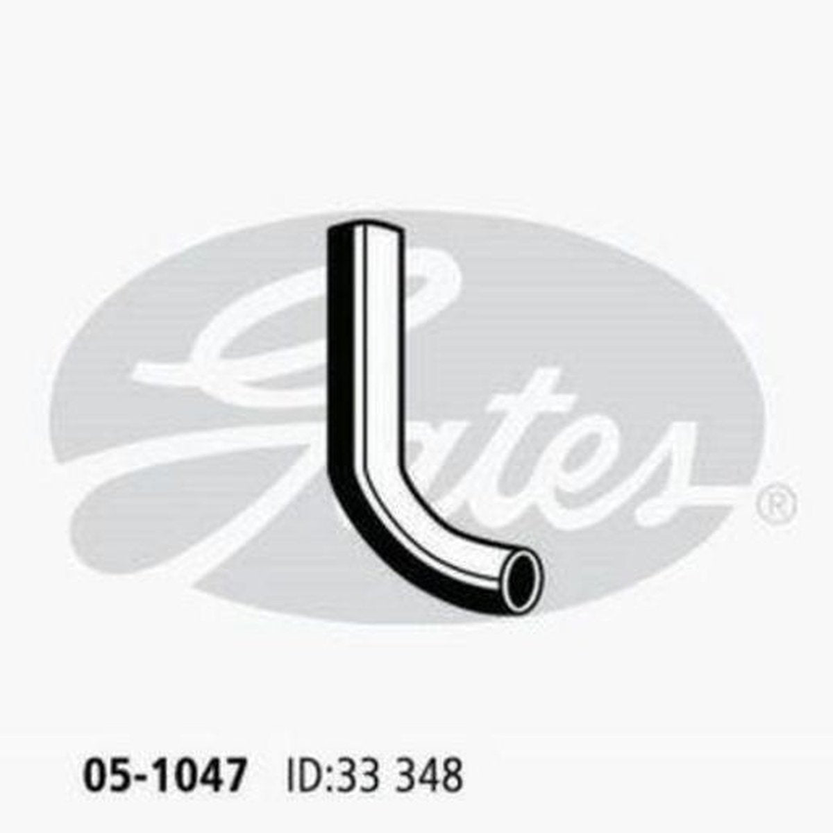 Gates Radiator Hose 05-1047