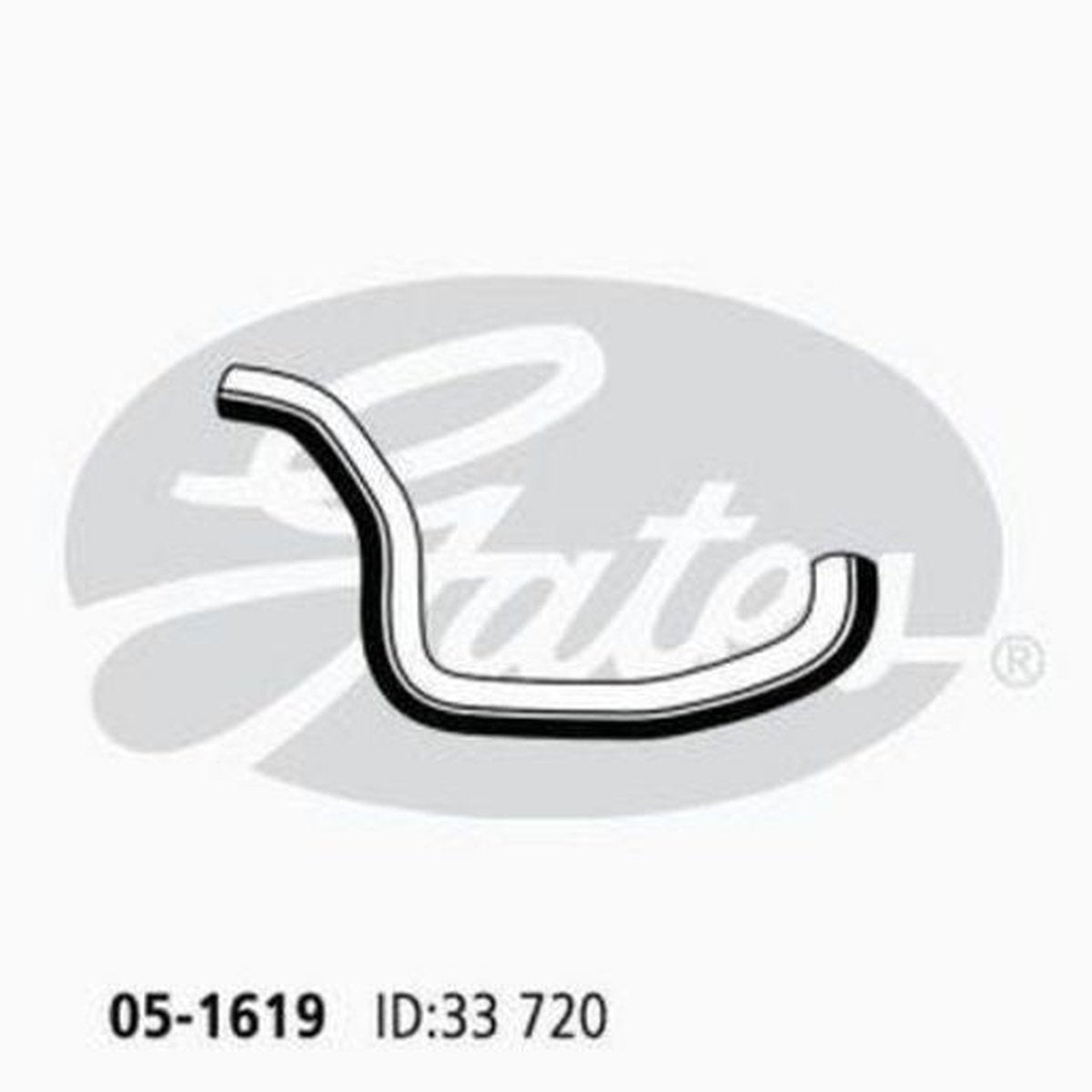 Gates Radiator Hose 05-1619