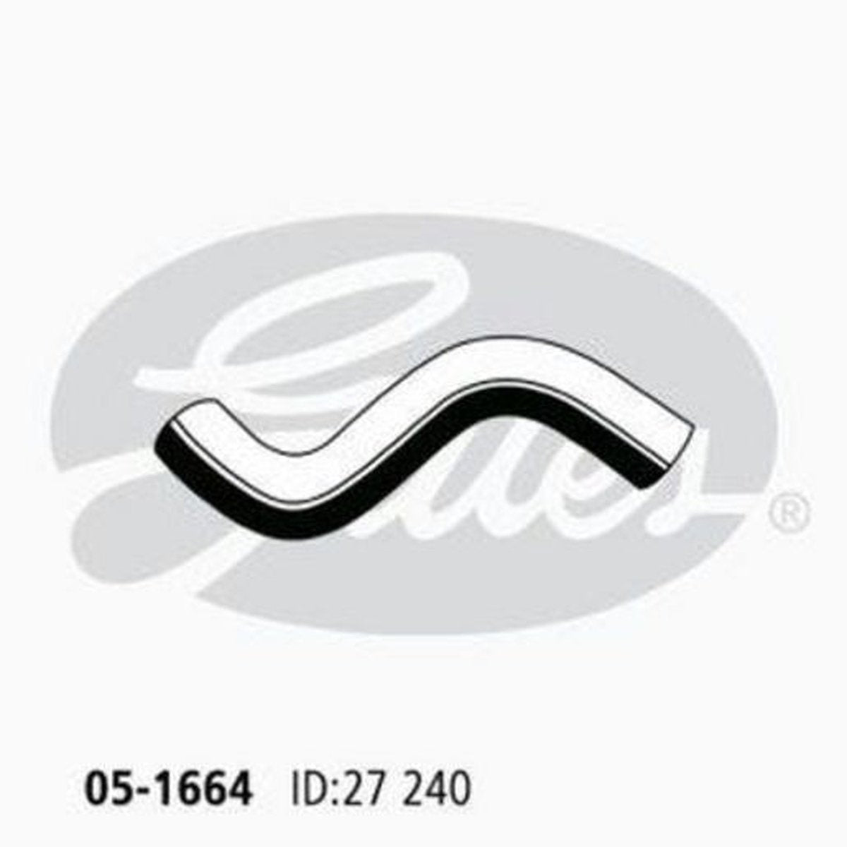 Gates Radiator Hose 05-1664