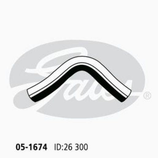 Gates Radiator Hose 05-1674