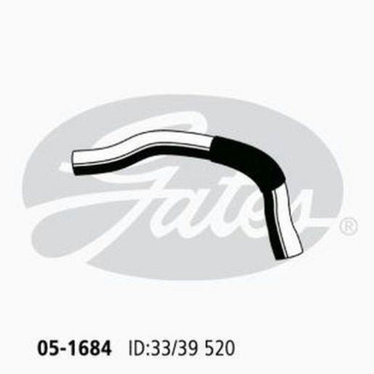 Gates Radiator Hose 05-1684