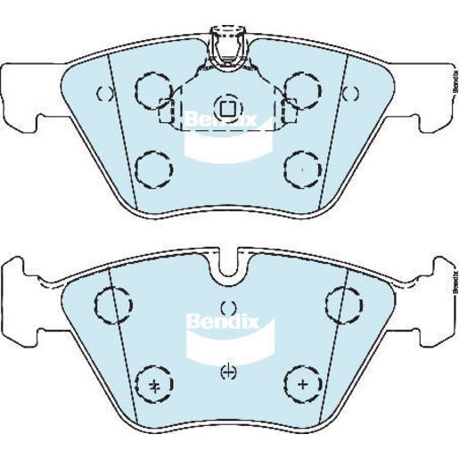 Bendix Ultimate Brake Pad Set Front DB1856 ULT