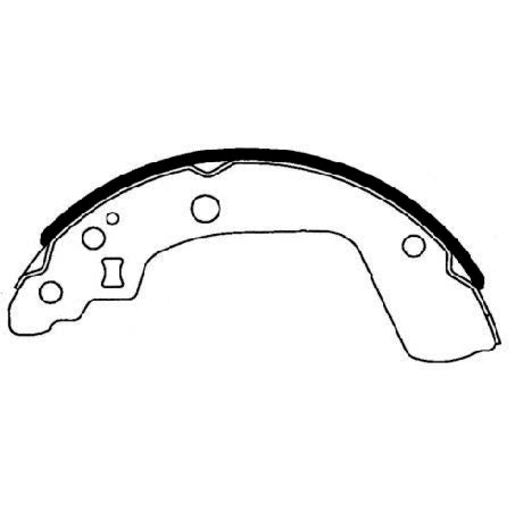 Brake Bonders Brake Shoe 200mm N1871