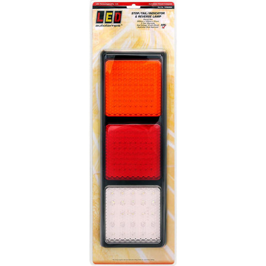 LED Autolamps Stop/Tail/Indicator/Reverse Light LED 12/24V 125BARWM