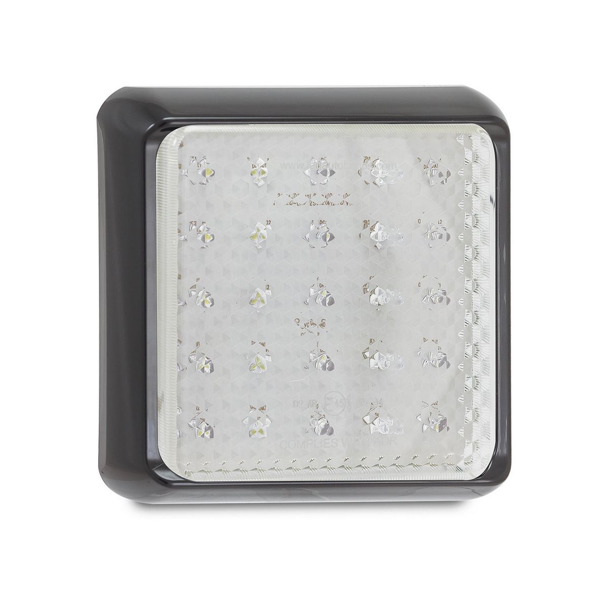 LED Autolamps 12/24V Reversing Lamp With 25 White LEDs 125WM