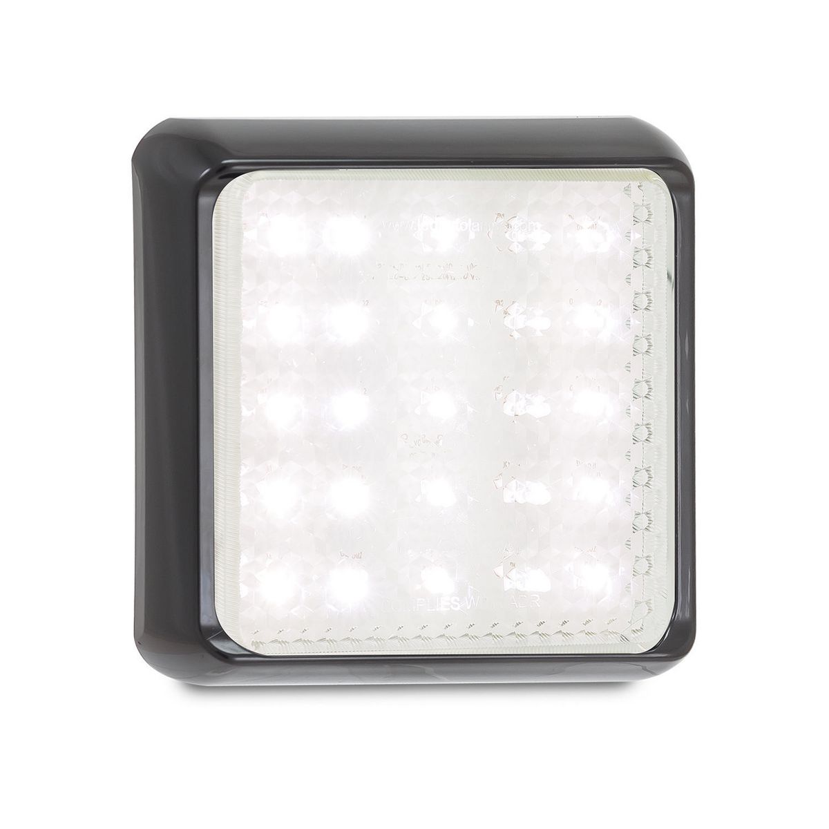 LED Autolamps 12/24V Reversing Lamp With 25 White LEDs 125WM