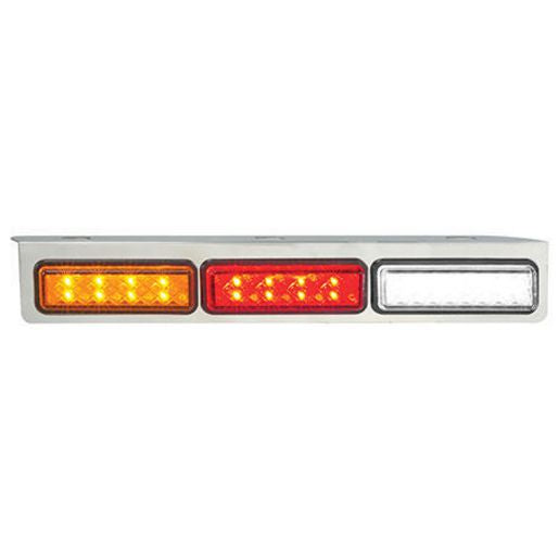 LED Autolamps Stop/Tail/Ind/Rev.L/H Side.Chr 470X70Mm 135CARWML