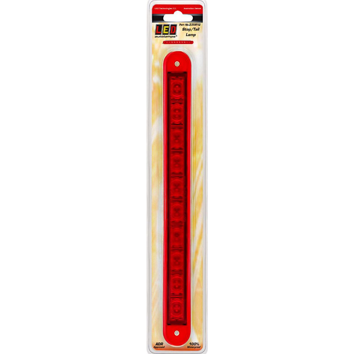 LED Autolamps Stop/Tail Strip Light LED 12V 235R12