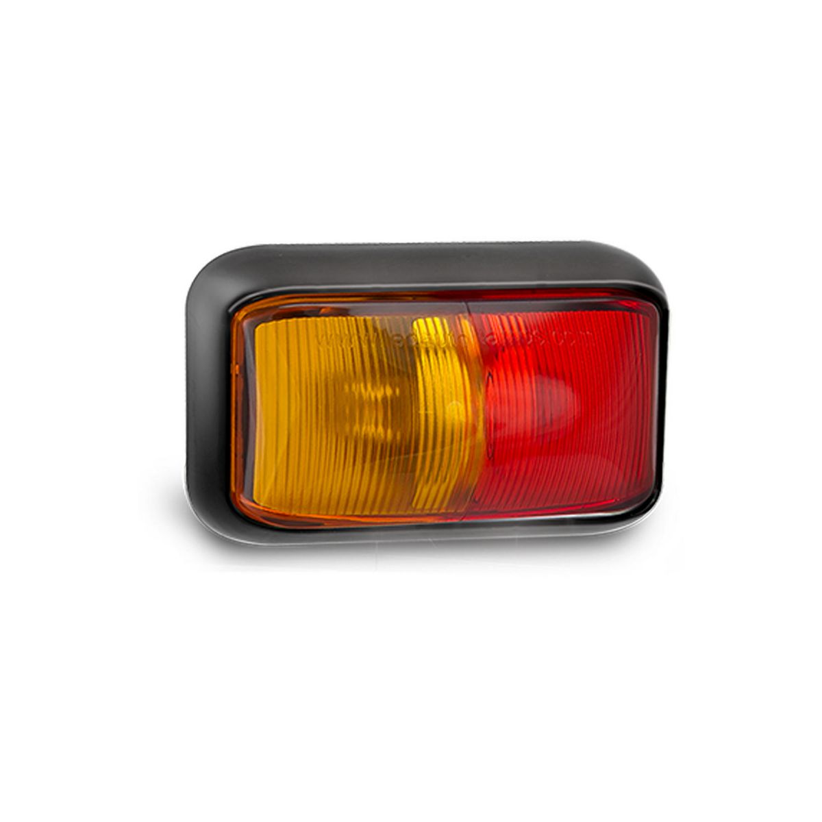 LED Autolamps Side Marker Red/Amber 58x35x21mm 10-30V Box of 10 58ARMB