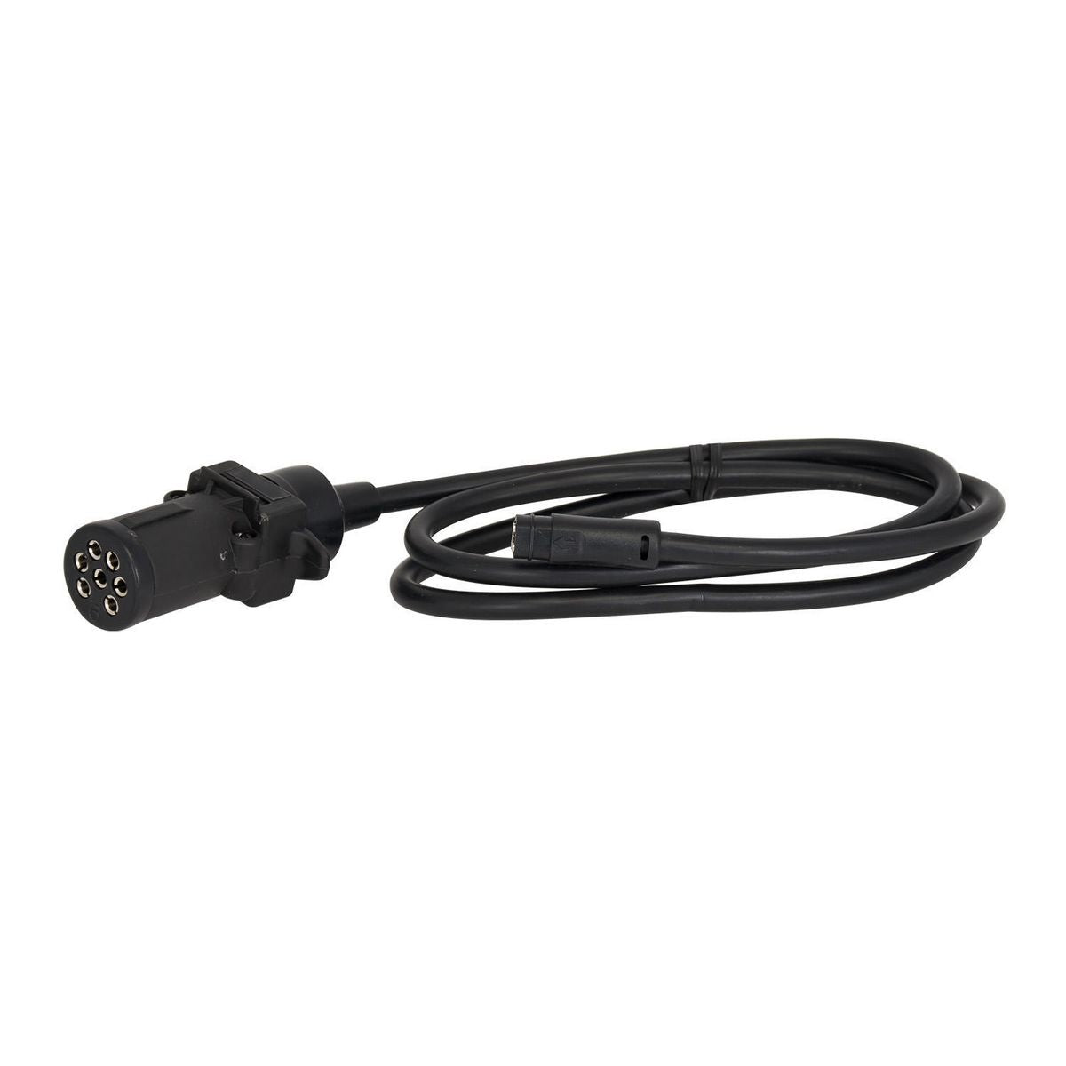 LED Autolamps Trailer Connector Gooseneck To Car With 7 Pin Small Round Plug 1m Cable 5C21