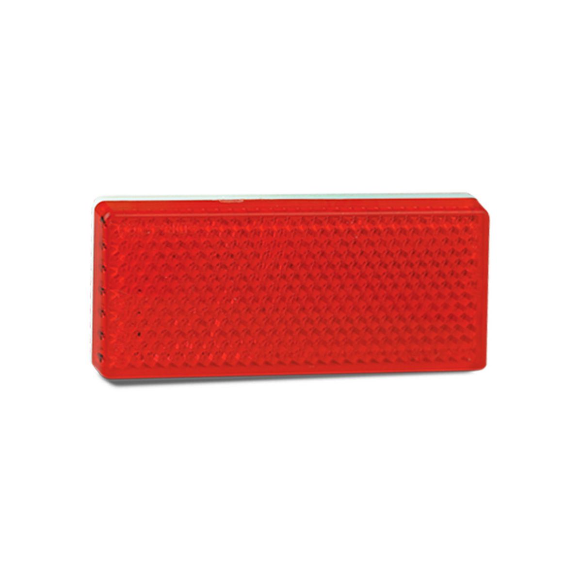 LED Autolamps Reflector Red Self Adhesive 100 Pack 7030RB