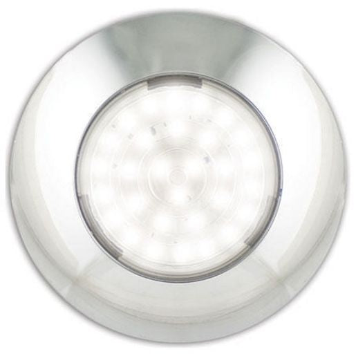 LED Autolamps 12V 75Mm LED Dome Light Clear Lens White 7524C