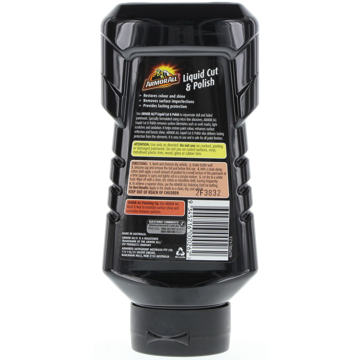 Armor All Liquid Cut & Polish 500mL E301723000