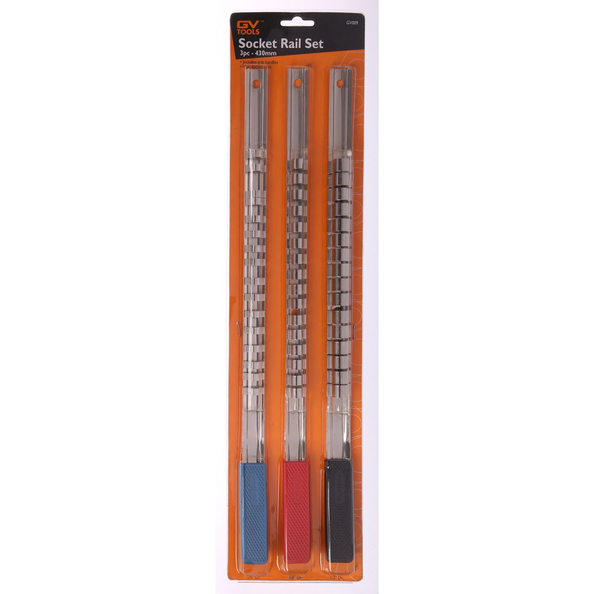 GV Tools Rail Socket Set- 3pc GV009-1