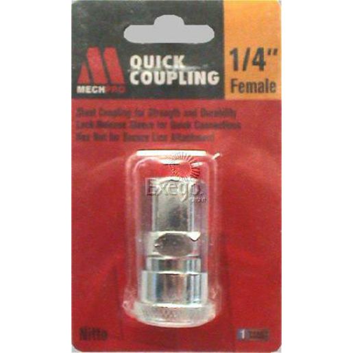 Mechpro Connector Coupler 1/4In F MPCC14F
