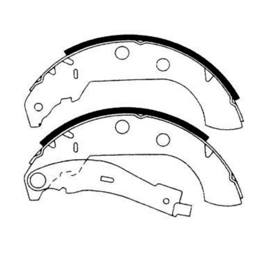 Brake Bonders Brake Shoe 228.6mm N1806