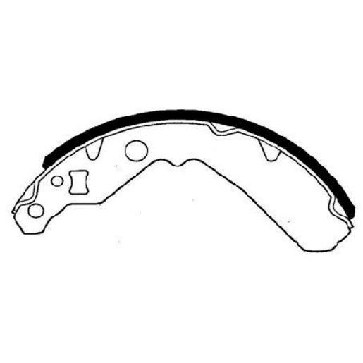 Brake Bonders Brake Shoe 165mm N1885