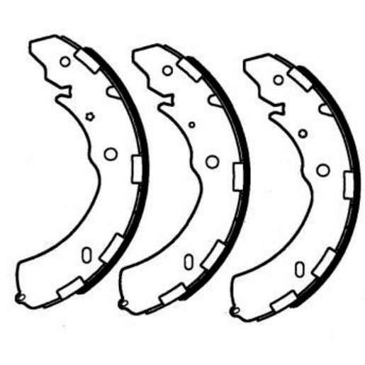 Brake Bonders Brake Shoe 295mm N1886