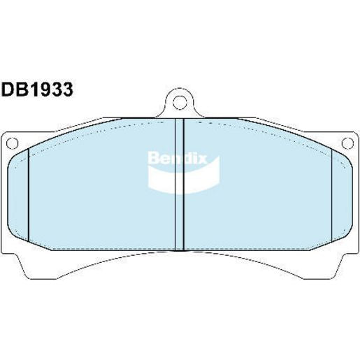 Bendix SRT Brake Pad Set Front DB1933 SRT