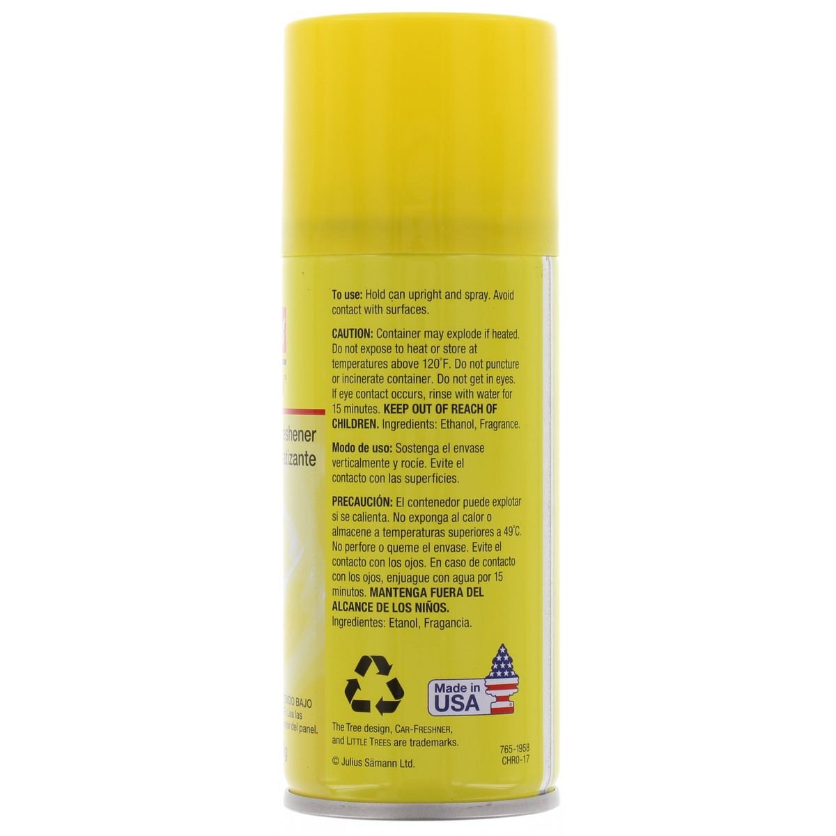 Little Trees Little Trees Car Air Freshener - Aerosol Vanillaroma Scent UAL-09005