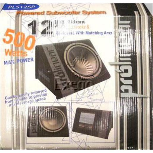 Prolin Sub&Box 12In 500W Powered W/Wire PLS12SP