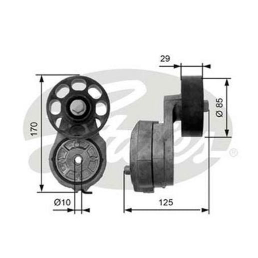 Gates Automatic Belt Tensioner 38425