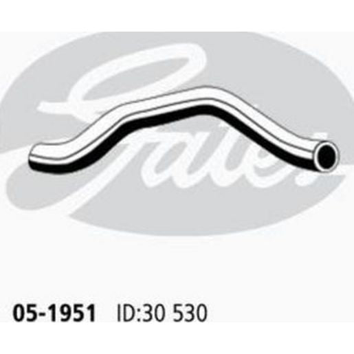 Gates Radiator Hose 18749