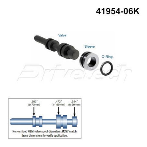 Sonnax Pres/Ctr Val Kit W/Orif F/R/V4&5A 41954-06K