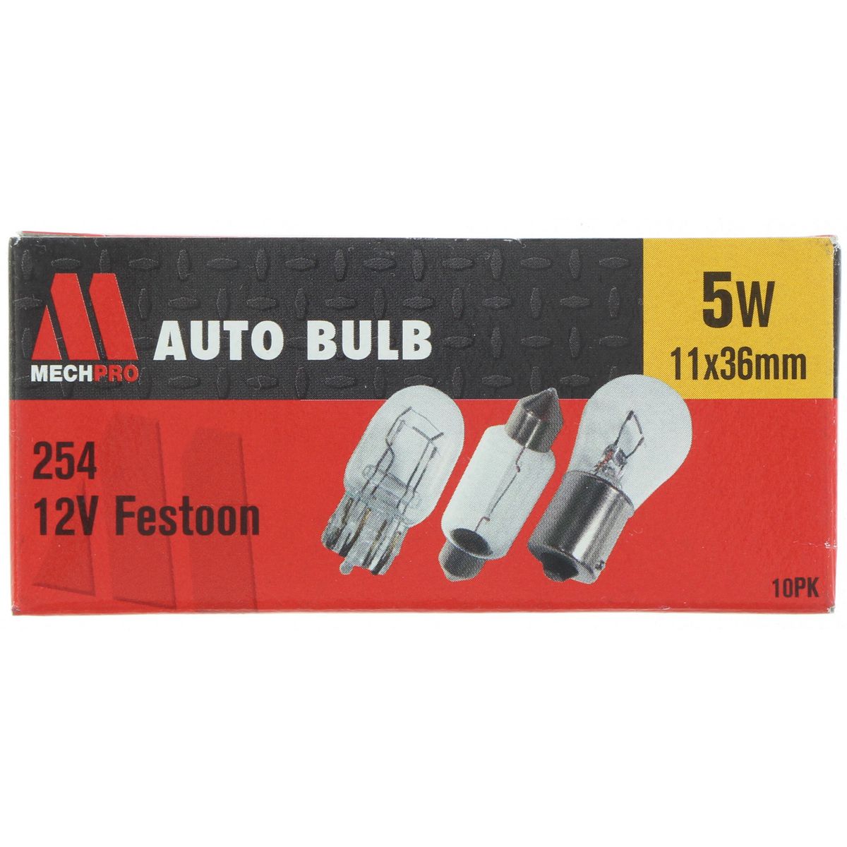 Mechpro Festoon Globe 5W 11Mm X 36Mm MP254