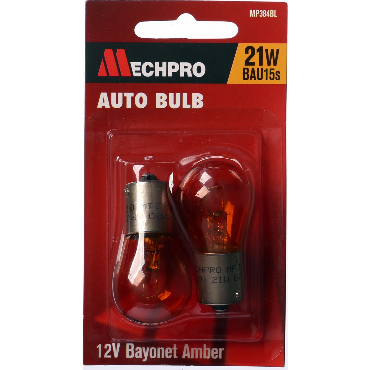 Mechpro Bayonet Globe 21W 25mm X 50mm (Pr) MP384BL