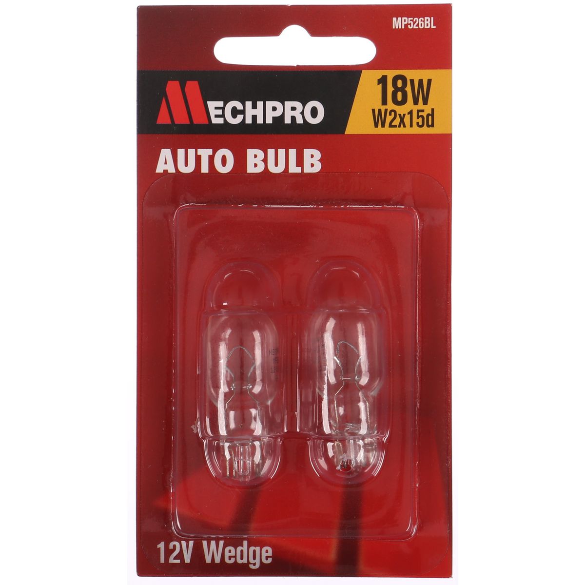 Mechpro Wedge Globe 18W 15mm X 35mm (Pr) MP526BL