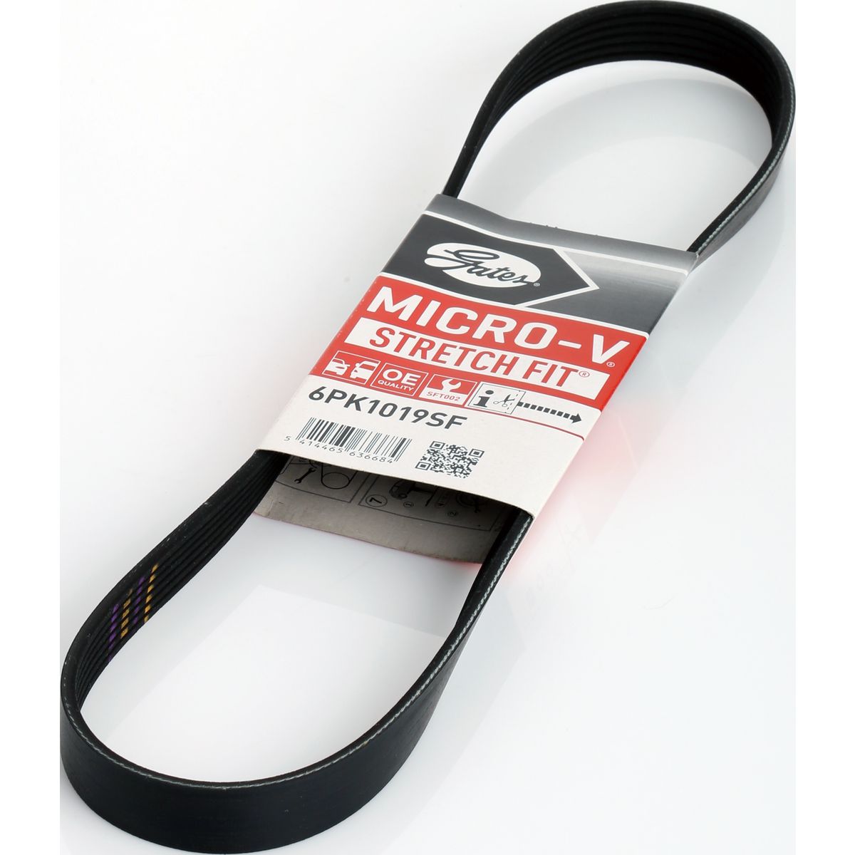 Gates Ribbed Belt 6PK1019SF