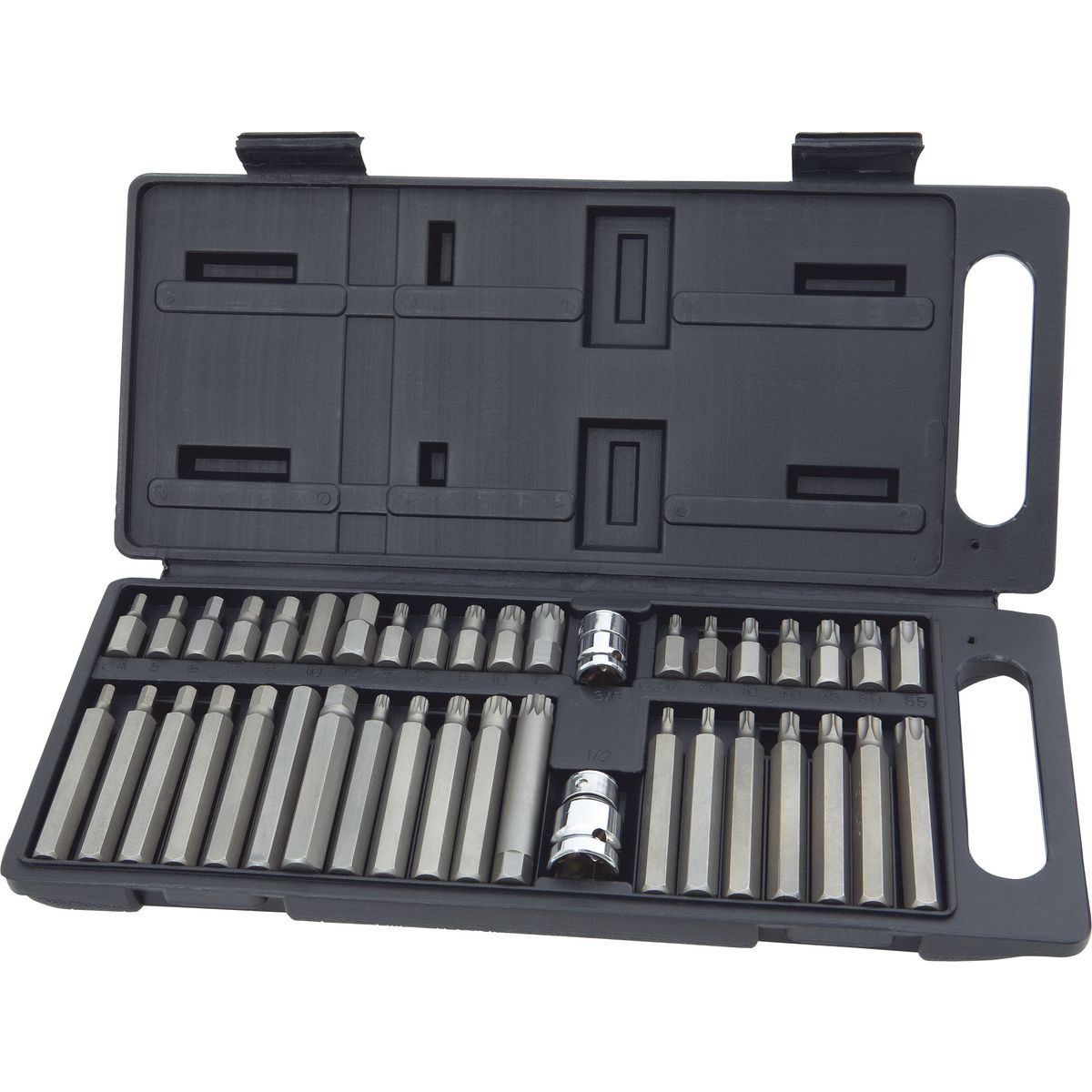 Mechpro Hex Spline & Star Bit Set 40pc MPST108S