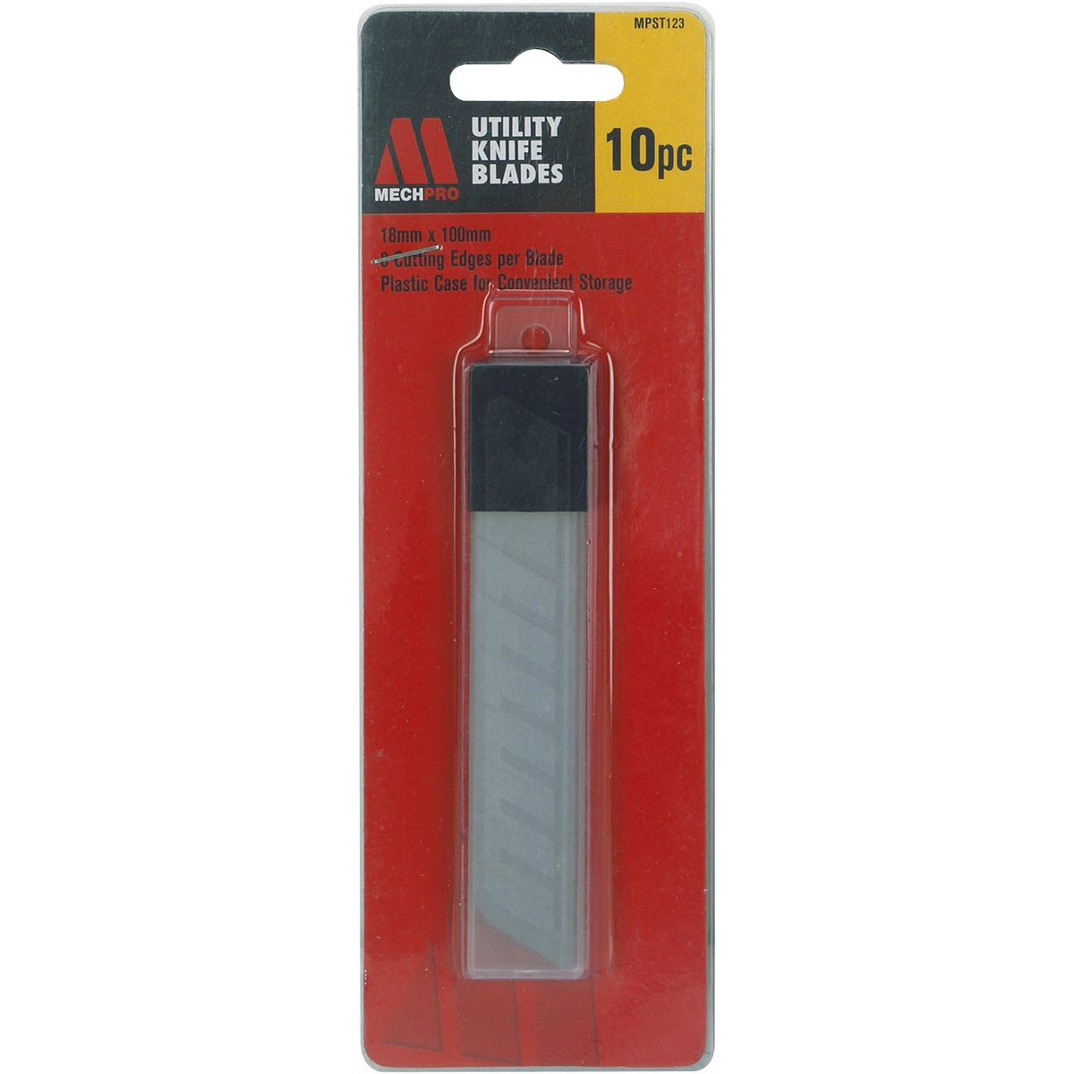 Mechpro Utility Knife Blades 18mm 10pc MPST123