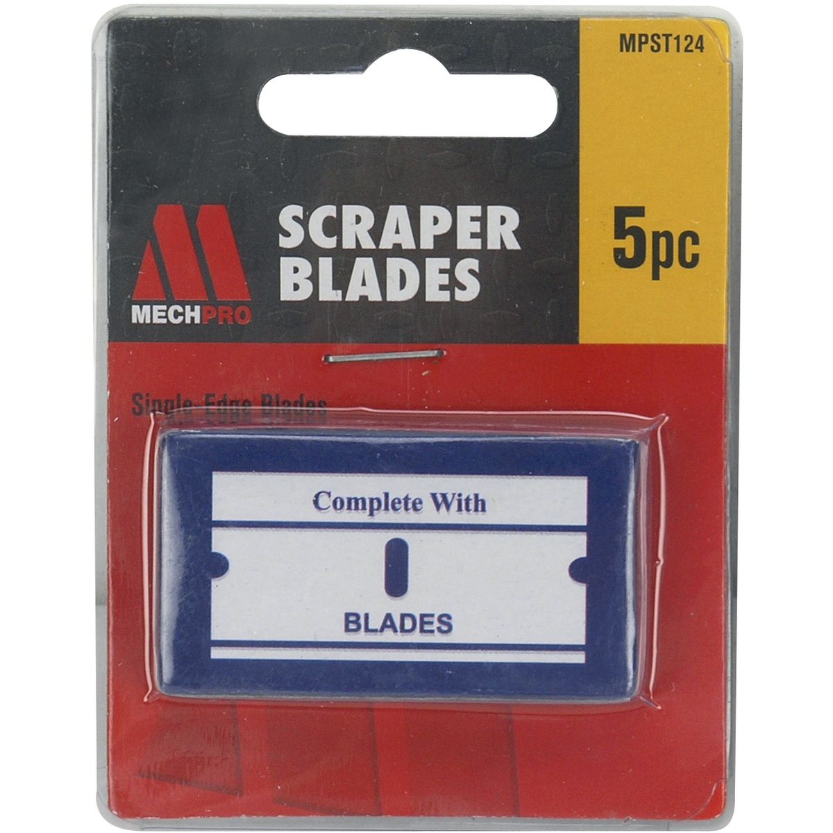 Mechpro Blade Scraper Metal 5pc MPST124