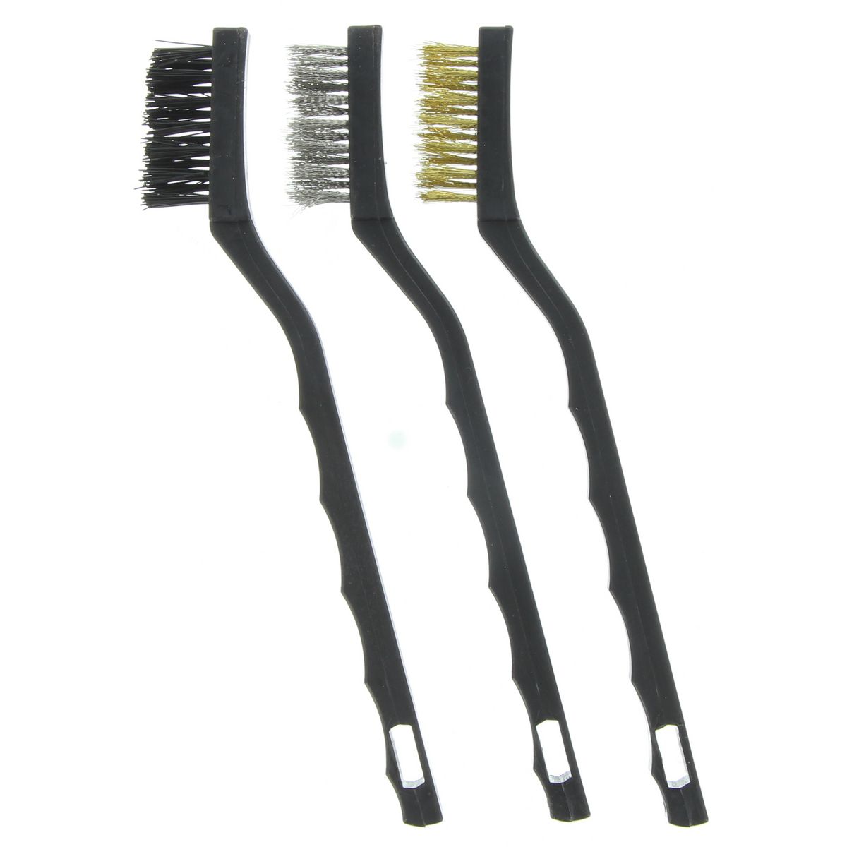 Mechpro Cleaning Brush Set 175mm 3pc MPST131S