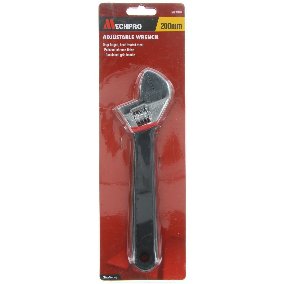 Mechpro Adjustable Wrench 200Mm MPW101