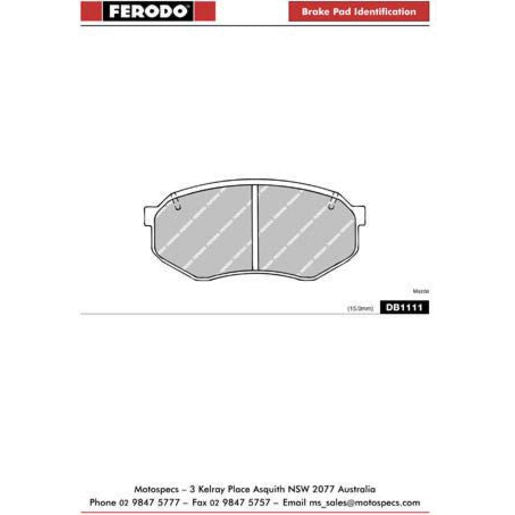 Ferodo Brake Pad Set DB1111TA