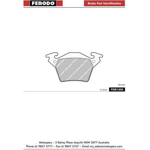 Ferodo Brake Pad Set FDB1305TA